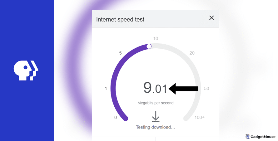 Run an internet speed test to see if a poor connection is affecting PBS