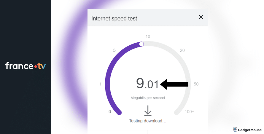 Ookla internet speed test