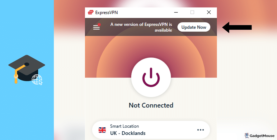 Update VPN at university