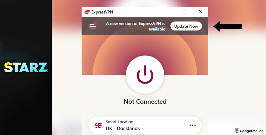 Update VPN to use Starzplay