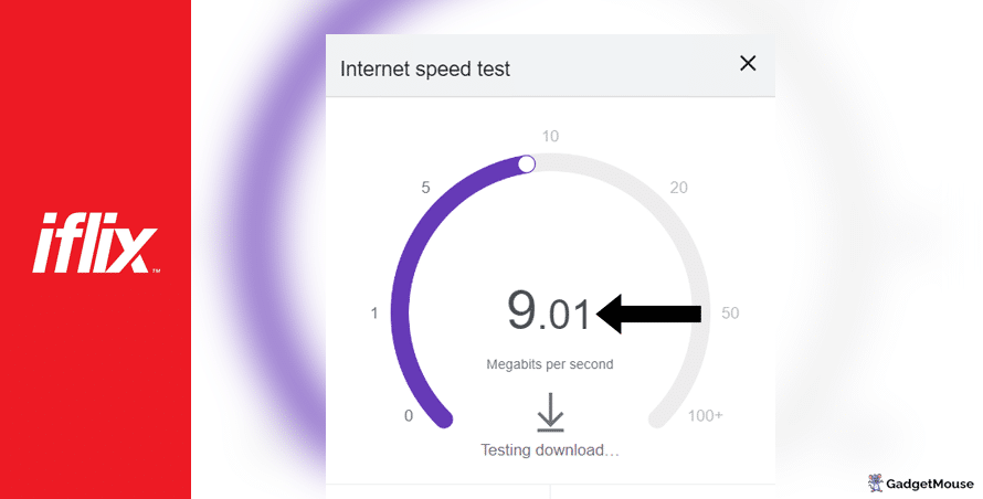 iflix and internet speed test