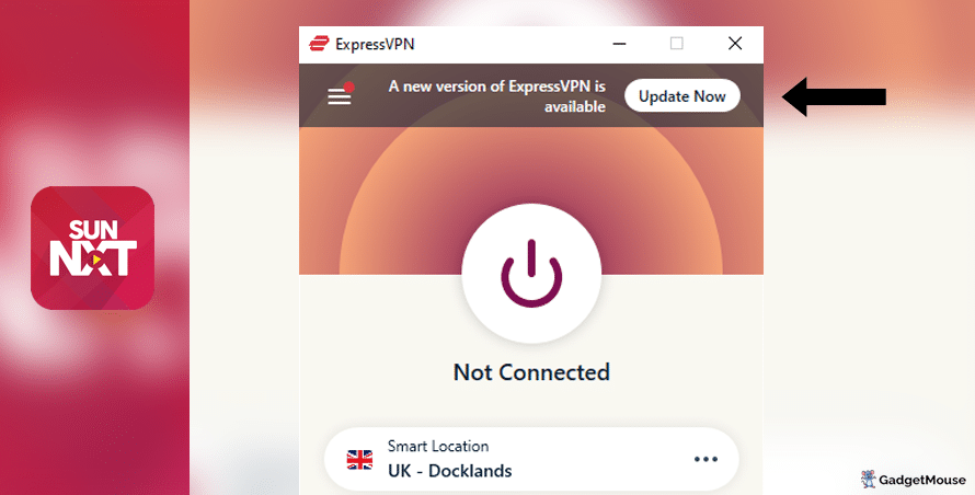 Update VPN for Sun NXT