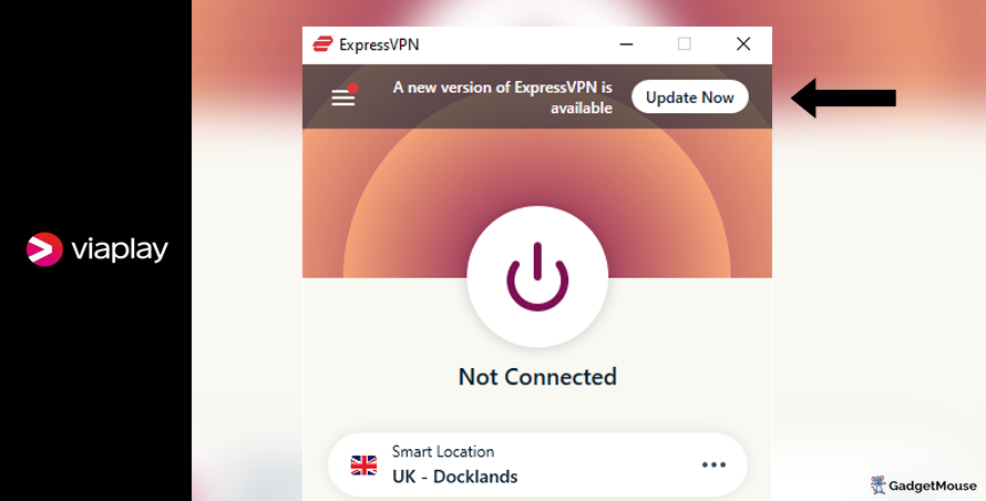 Viaplay update VPN